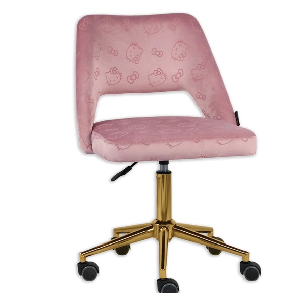 Hello Kitty Vanity Swivel Chair - Picture 2 of 5